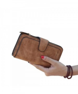 Wallet Leather Capacity Organizer Ladies