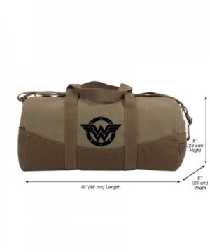 Wonder Woman Canvas Duffel Detachable