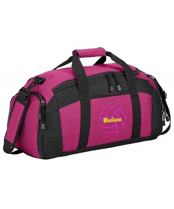 Personalized Volleyball Sports Duffel Tropical
