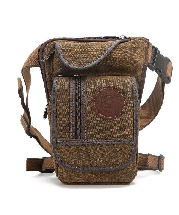 Shubb Canvas Tactical Fanny coffee