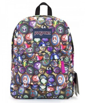 Jansport Superbreak Backpack painted stones