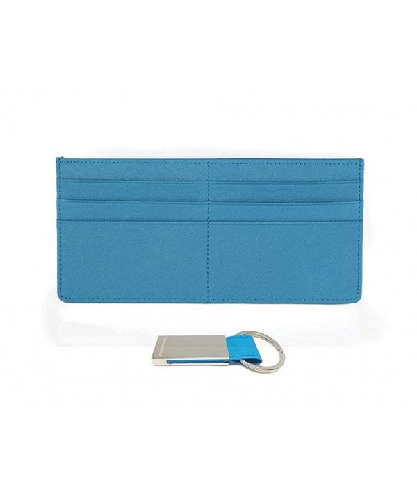 Leather Wallet Zipper Pocket Clutch