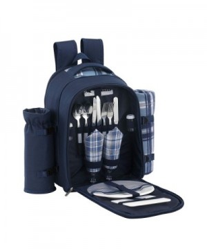 VonShef Backpack Compartment Tableware Blanket