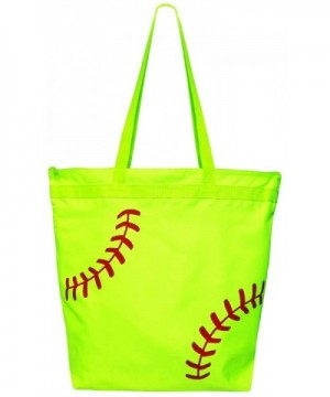 Magnetic Impressions ToteSoftballNeonZip Softball Laces