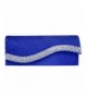 Evening Fashion Pleated Envelope Rhinestone