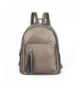 DSLONG Backpack Leather Rucksack Shoulder