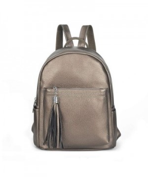 DSLONG Backpack Leather Rucksack Shoulder