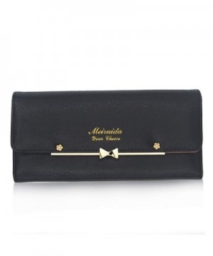 Woolala Bowknot Wallet Trifold Capacity