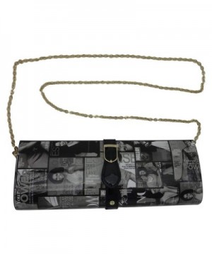 Michelle Magazine Buckle Clutch Wallet