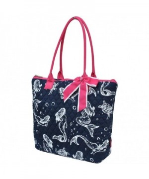 Mermaid Pink NGIL Quilted Tote