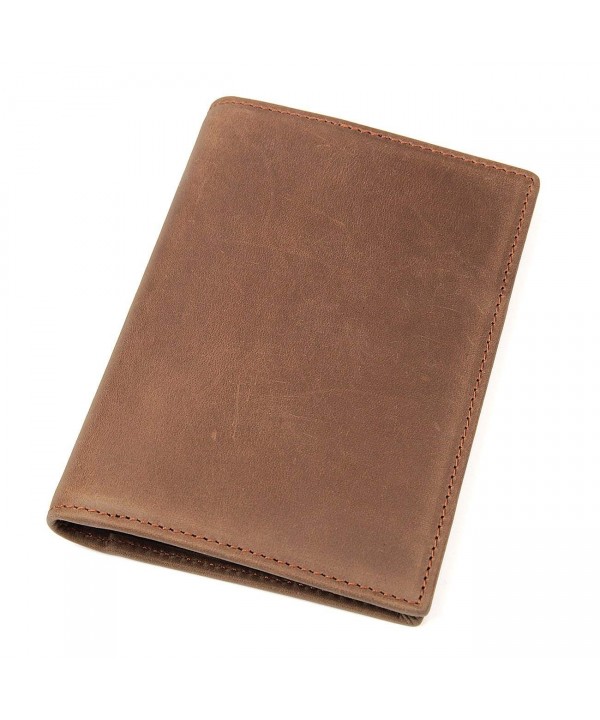 Polare Blocking Leather Passport Holder