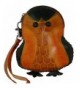 Lovely Penguin Pattern Leather Closure