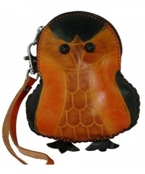 Lovely Penguin Pattern Leather Closure