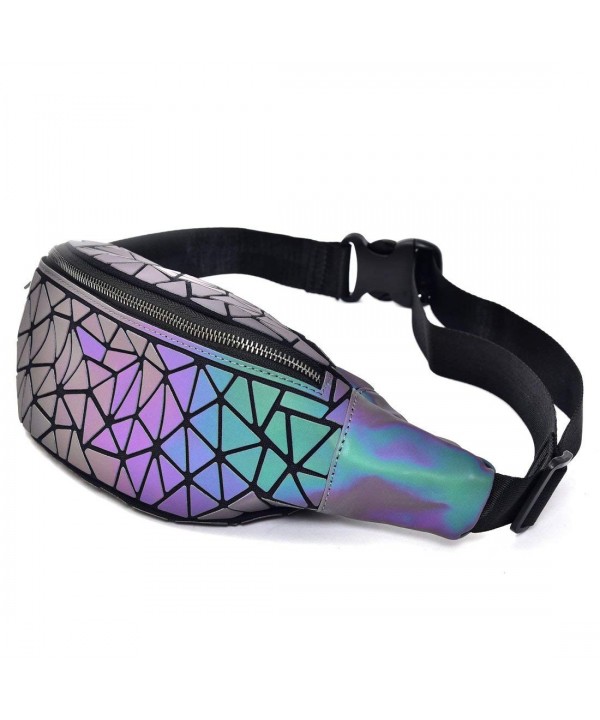 Geometric Handbags Shopper Foldable Luminous