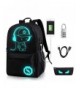 YYCB Luminous Backpack Noctilucent chargeing