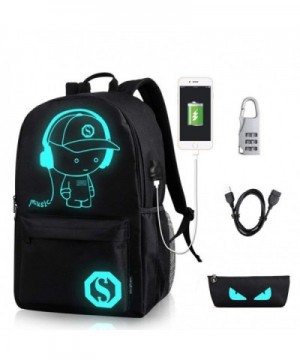 YYCB Luminous Backpack Noctilucent chargeing