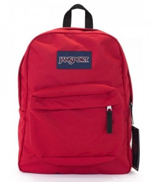 Jansport Superbreak Backpack Red Tape