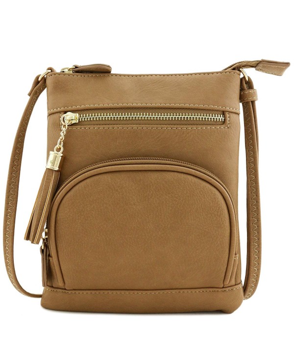 Front Half moon Zipper Pocket Crossbody