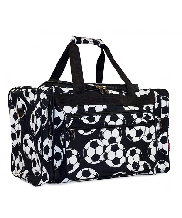 NGIL Soccer Print Duffle Bag