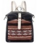 ArcEnCiel Leather Backpack Schoolbag Daypack