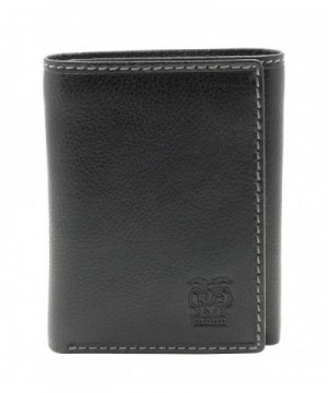 CAPPIANO Leather Credit Section Tri fold