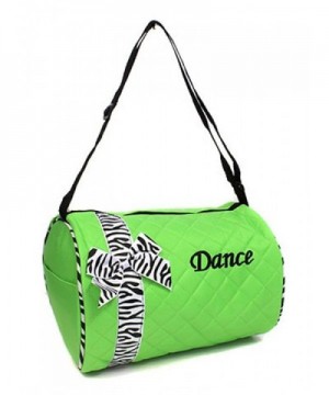 Girls Dance Duffel Zebra Print