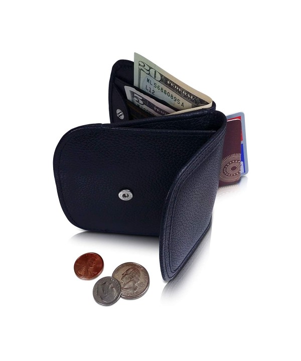 WALLET Folding LEATHER Minimalist Wallet