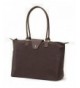 Fold Up Tote Handle Chocolate Brown