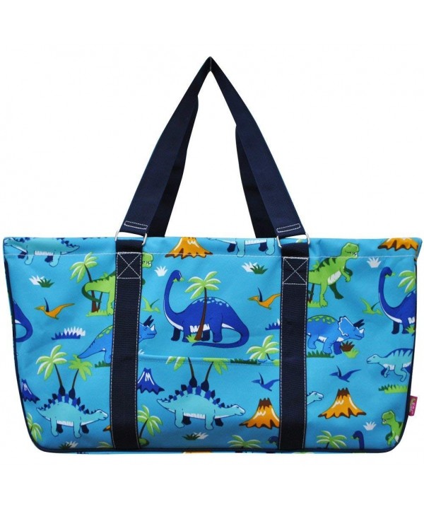 Animal Themed Prints NGIL Utility Tote Shopping Bag - Dinosaur-Navy ...