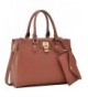 Dasein Designer Leather Satchel Shoulder