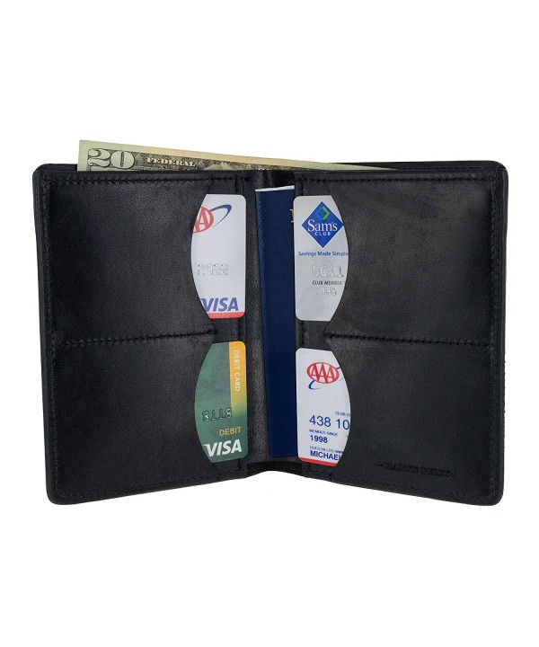 Genuine Cowhide Leather Men's RFID Wallet with 12 Card Slots & Change ...