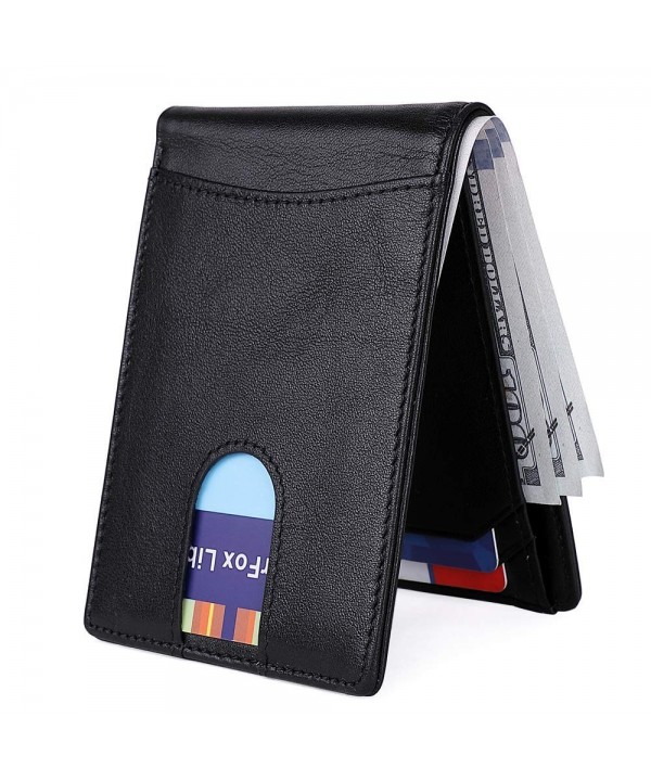 Leather Wallet Billfold Hidden Blocking