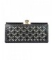 Satispac Womens Rhinestones Point Clutch