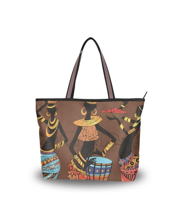 JSTEL Handle Shoulder African Handbag