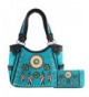 Justin West Embroidered Concealed Shoulder