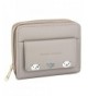 UTO Womens Leather Zipper Wallet