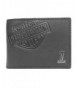 Harley Davidson Embossed Shield Wallet CR2375L BLACK
