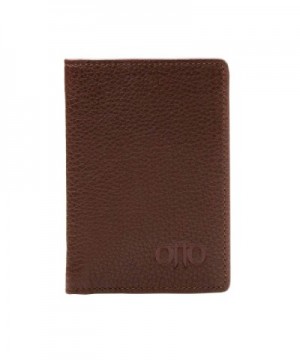 Otto Bifold Leather Wallet Passport