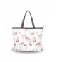 JSTEL Handle Shoulder Flamingo Handbag