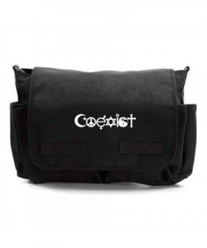 Coexist Heavyweight Canvas Messenger Shoulder