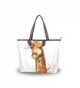 JSTEL Shoulder Giraffe Watercolor Handbag
