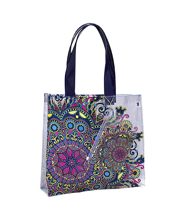 Water Resistant Tote Mandala Pattern