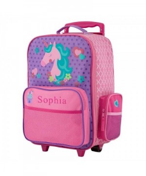 GiftsForYouNow Unicorn Personalized Rolling Luggage