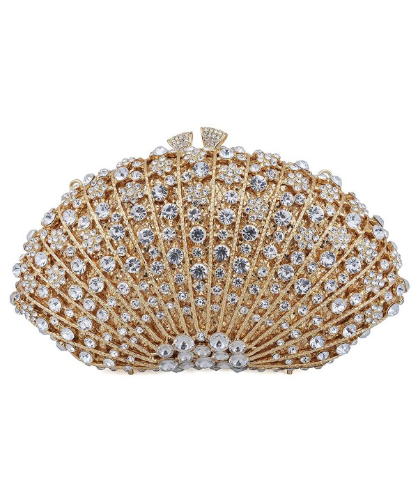 Mossmon Crystal Clutch Rhinestone Evening