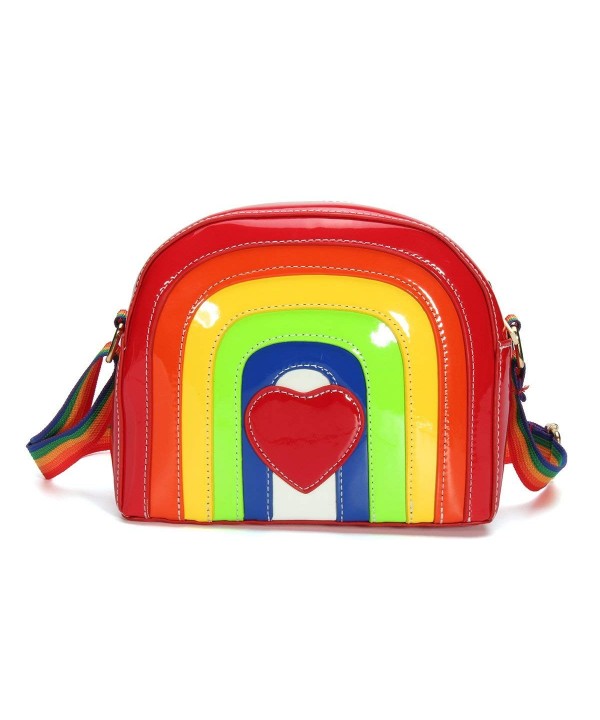 OURBAG Rainbow Stripes Messenger Shoulder