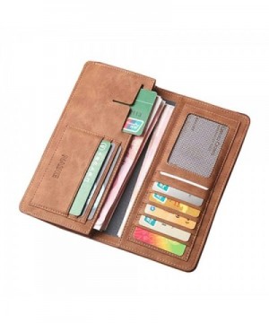 WHOLESALER Bifold Leather Breast Checkbook