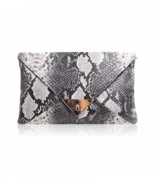 Messenger Shoulder Handbag Purse Snakeskin Envelope