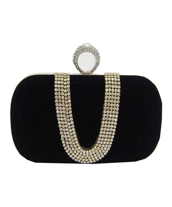 Chicastic Rhinestone Studded Minaudiere Cocktail