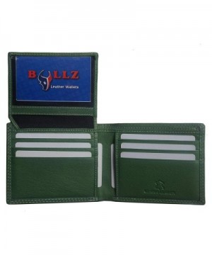 Leather Bifold Credit Crad ID Billfold