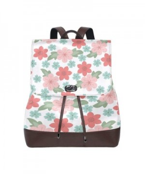 Womens Leather Backpack Blossom Shoulder
